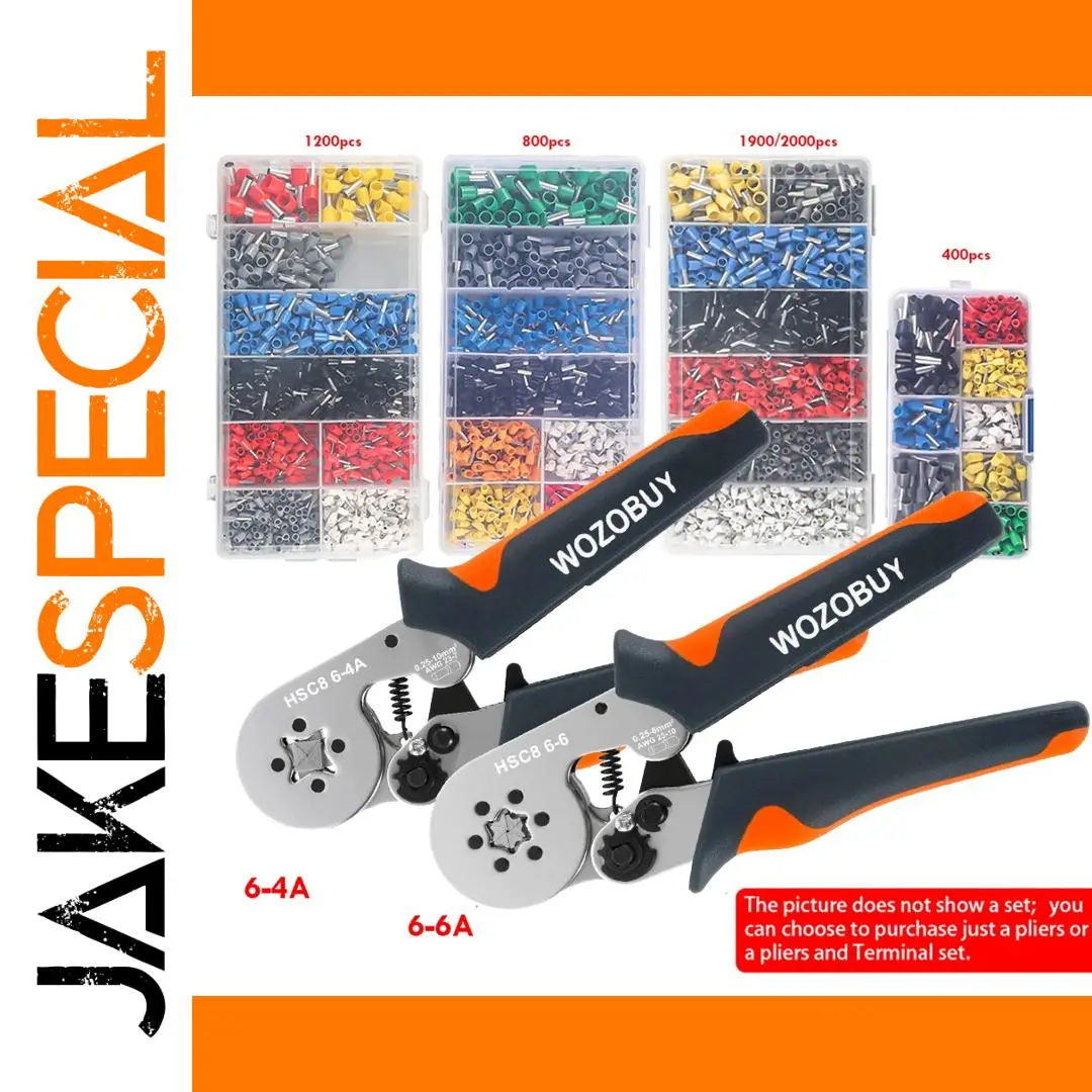 Ferrule Crimping Tool HSC8 for Electrical Work 1 Ferrule Crimping Tool HSC8 for Electrical Work