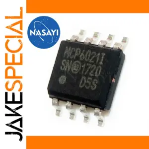 Set of 5 MCP6021 Operational Amplifiers in SOP-8