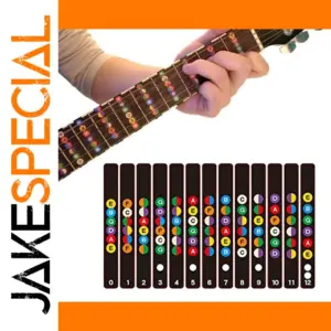 Colorful Guitar Fretboard Sticker Set