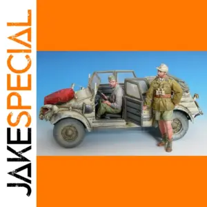 WWII North African Campaign Resin Soldier Kit