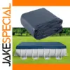 Black PVC Pool Cover for 400x200x100 cm Pools