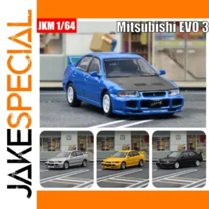 Mitsubishi EVO 3 1:64 Diecast Model Car