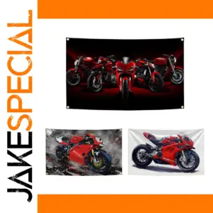 Ducati 90x150cm Motorcycle Wall Flag