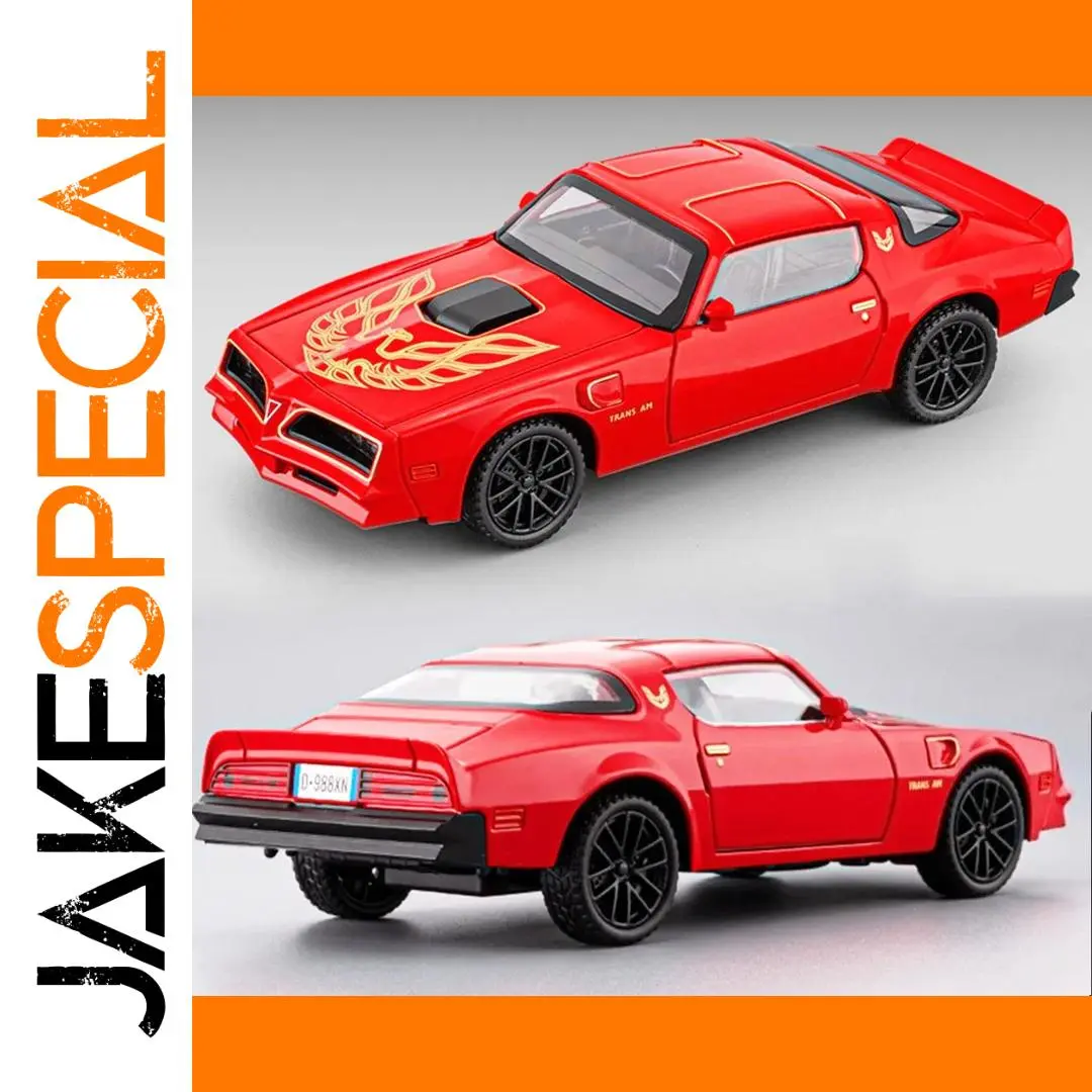 1:32 Scale Firebird Charger Model Toy 1 1:32 Scale Firebird Charger Model Toy