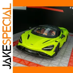Vibrant Green McLaren 765LT Diecast Model