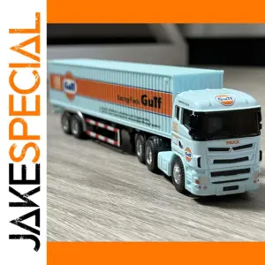 1:64 Scale American Container Truck Model