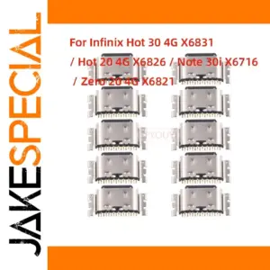 10PC USB Dock Connectors for Infinix Hot 30 & More