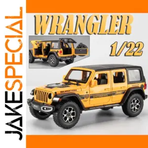 Vibrant Yellow Wrangler G63 Model Car