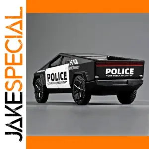 1:32 Scale Police Off-Road Pickup Model Car