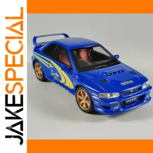 Blue Subaru Impreza WRX STI Rally Model 1:32 Scale