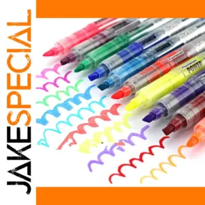 Vibrant 5-Piece Refillable Water Brush Set