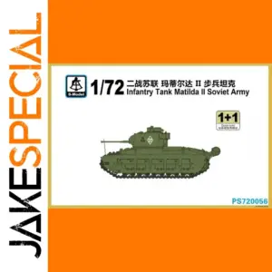 Soviet Army Tank Model Kit 1/72 Scale