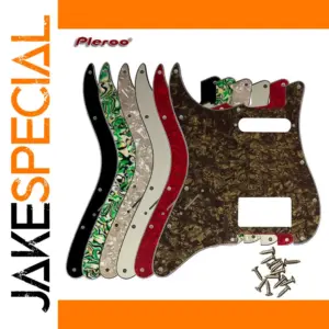 Left-Handed Fender Stratocaster Pickguard in Pearl Finishes