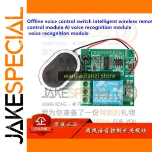 Offline AI Voice Control Switch Module for Smart Systems