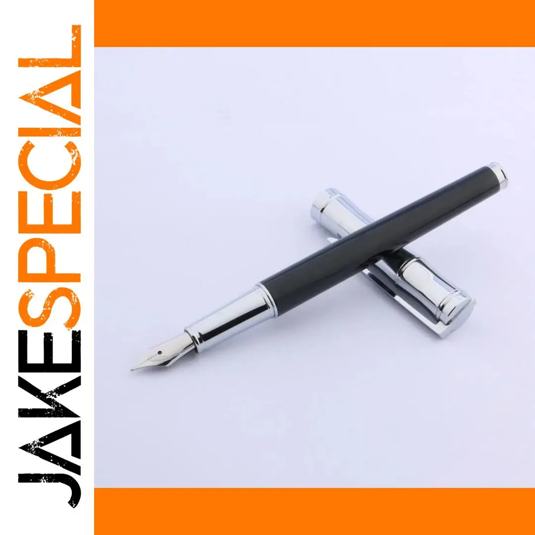 Stainless Steel Fountain Pen with 0.5mm Nib 1 Stainless Steel Fountain Pen with 0.5mm Nib