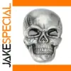Metallic Skull Belt Buckle for Men