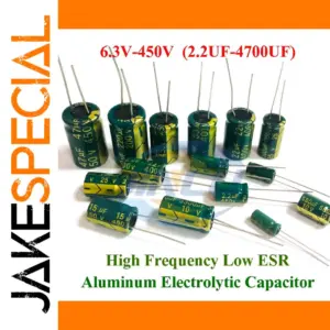 High-Frequency Aluminum Capacitor 6.3V-400V 3.3UF-3300UF