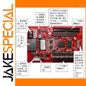 Red LED Display Control Card DBS-HRV09S