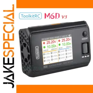ToolkitRC M6D V3 Dual-Channel Battery Charger