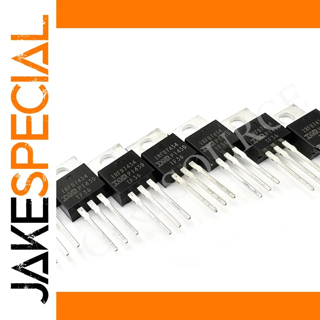 10-Pack IRFB7434PBF N-Channel MOSFETs 40V 317A 1 10-Pack IRFB7434PBF N-Channel MOSFETs 40V 317A