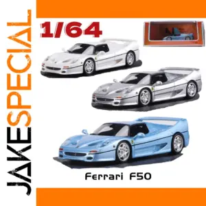 Ferrari F50 1/64 Diecast Model in 3 Colors