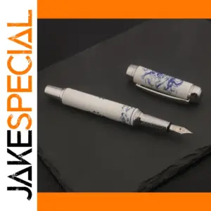 Blue and White Elegant Fountain Pen