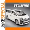 White 1:18 Vellfire Alphard Model Car