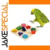 Vibrant Parrot Educational Toy 15x15 cm