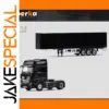 Black Alloy Container Truck Model 1:64 Scale