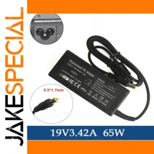 Acer Aspire 65W Power Adapter 19V 3.42A