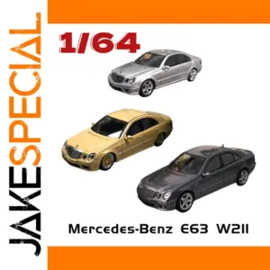 Mercedes-Benz E63 W211 1/64 Diecast Model Car