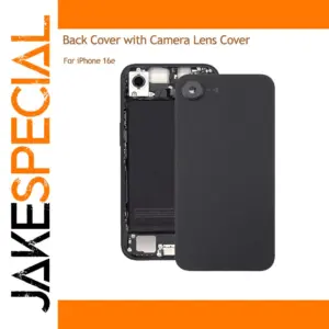 iPhone 16e Glass Back Cover in Black & White