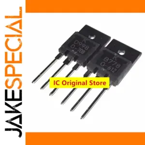 Set of 10 KTB778 TO-3PF Amplifier IC Chips