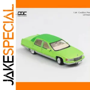 Vibrant Lime Green 1:64 Cadillac Diecast Model