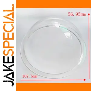 4-Inch Optical Clear CCTV Dome Cover