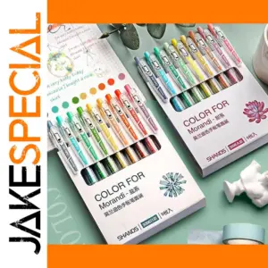 Morandi Retro Simplicity 0.5mm Gel Pen Set