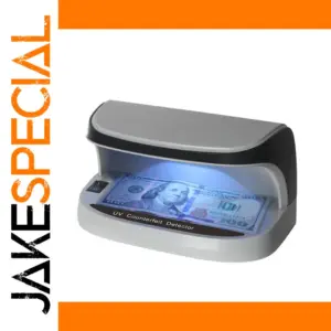 White Portable UV Counterfeit Bill Detector