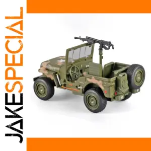 1:32 Willys GP WWII Military Diecast Model