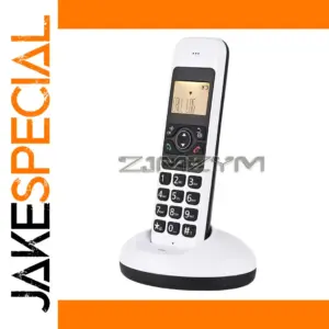 Cordless Landline Phone with 3-Line LCD Display