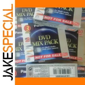Mini DVD Mix Pack 8cm, 3 Discs, 650MB