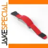 Vibrant Red Guitar Wrap Bass Strap for Comfort
