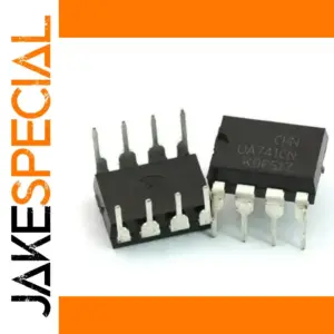 Set of 10 UA741CN Voltage Regulator ICs