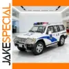 1:18 Scale Police Pajero SUV Diecast Model