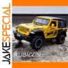 Vibrant Yellow Jeep Wrangler Rubicon Model