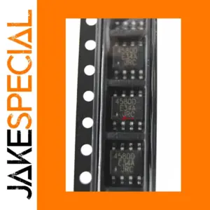 Dual Op-Amps Set JRC4580 SOP-8 Pack of 10