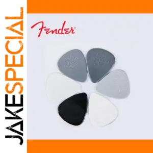Fender Nylon Guitar Picks Set, 6 Sizes