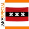 Vivid Netherlands Amsterdam Flag Banner 90x150cm