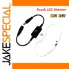 Black and White LED Dimmer Switch 12V-24V