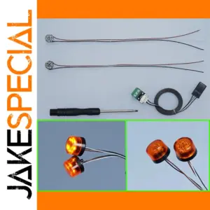 5V Revolving LED Light Wick Kit for 1/14 Tamiya Trucks