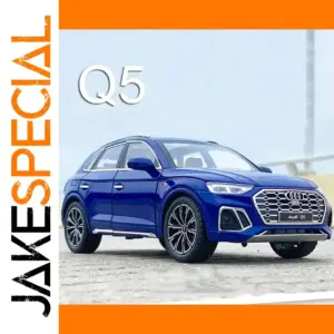 Vibrant Blue Q5 1:24 Scale Miniature SUV Model